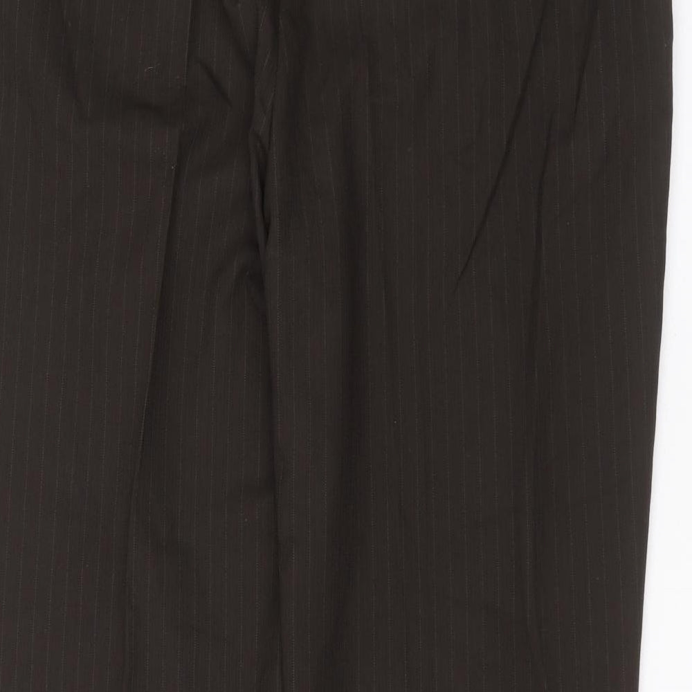 Debinhams Womens Brown Dress Pants Trousers Size 42 in L30 in