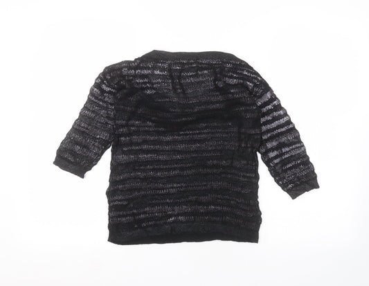 H&M Womens Black Basic T-Shirt Size XS