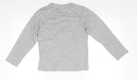 global brands group Boys Grey Basic T-Shirt Size 10 Years - FCB