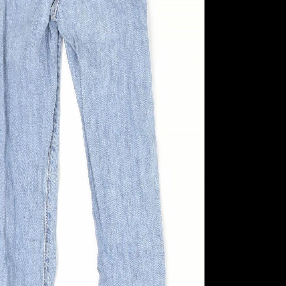 Gap Girls Blue Denim Straight Jeans Size 7 Years