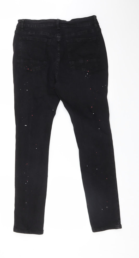 SheIn Womens Black Skinny Jeans Size 30 L28 in