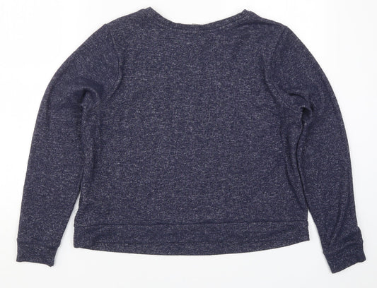 ASOS Womens Blue Pullover Sweatshirt Size 12