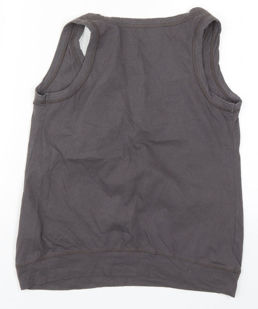 Ethel Austin Womens Grey Basic Tank Size 12