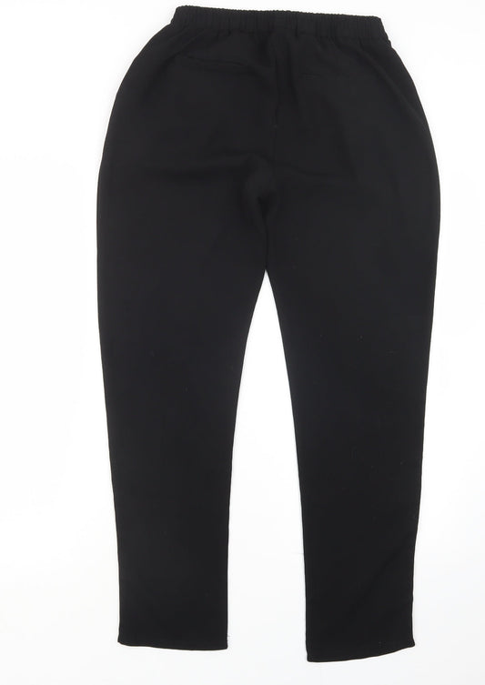 Sinsay Womens Black Trousers Size M L28 in