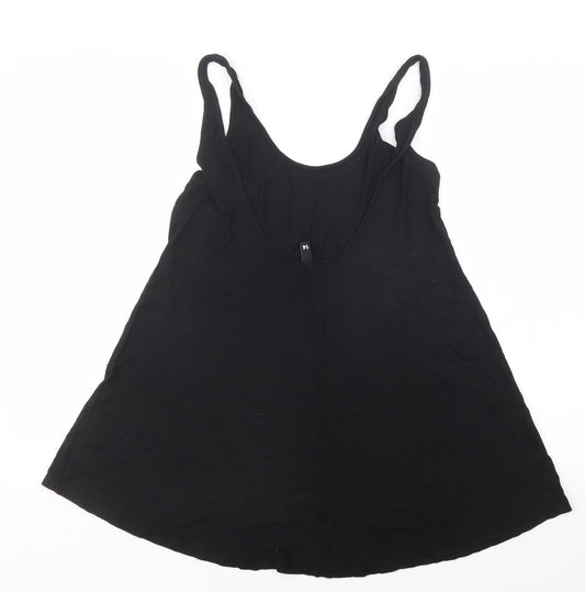 Divided by H&M Womens Black Basic Tank Size 12