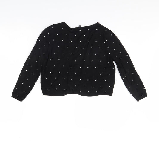Coast Womens Black Cardigan Jumper Size M
