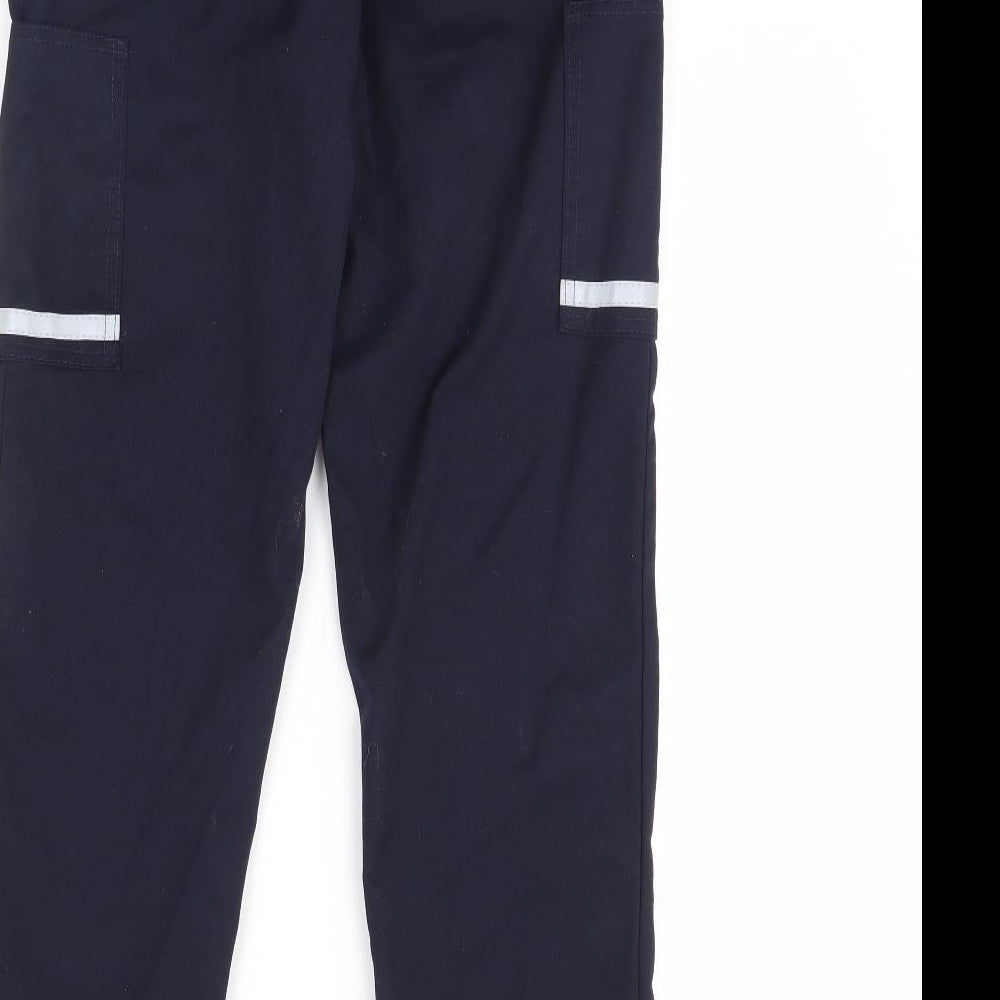FedEx Mens Blue Trousers Size 30 in L29 in