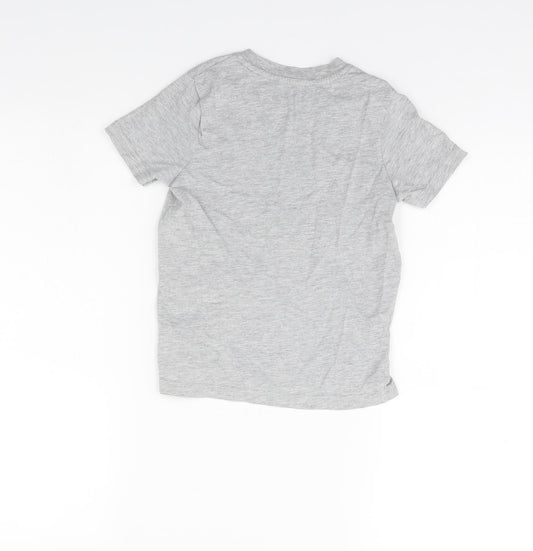 George Boys Grey Basic T-Shirt Size 4 Years