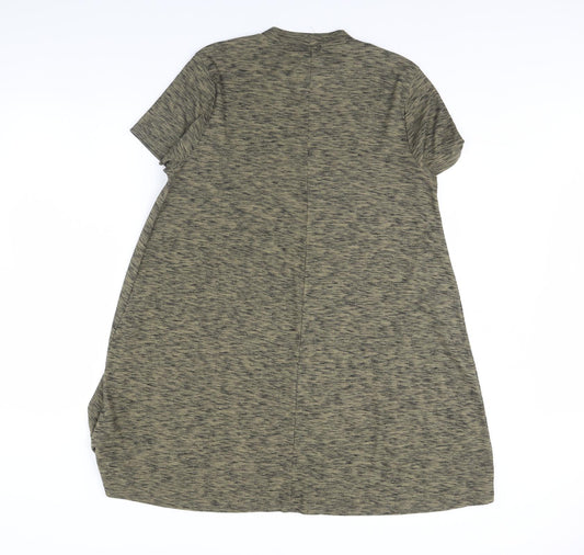 New Look Womens Green Herringbone Shift Size 16