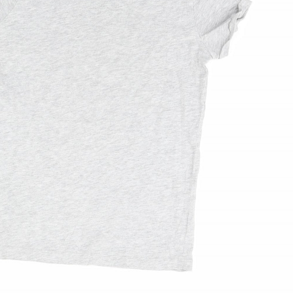 Primark Girls Grey Basic T-Shirt Size 11 Years