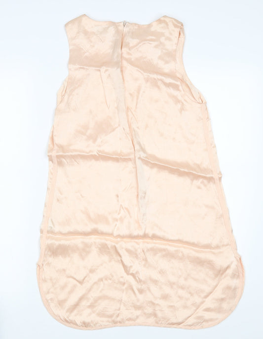 Topshop Womens Gold Basic Tank Size 10