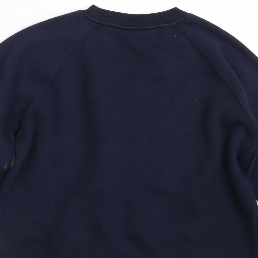 Woodbank Boys Blue Pullover Sweatshirt Size S