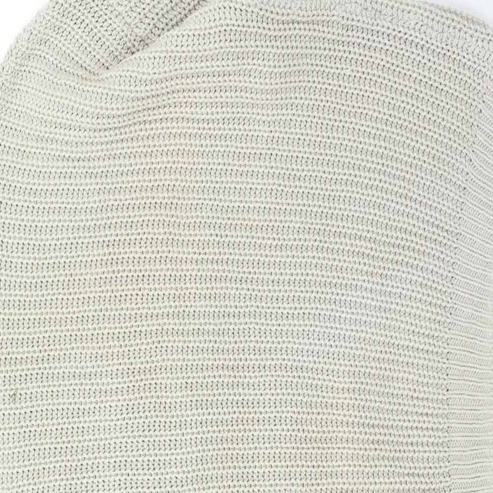 H&M Womens Grey Knit Pullover Jumper Size S