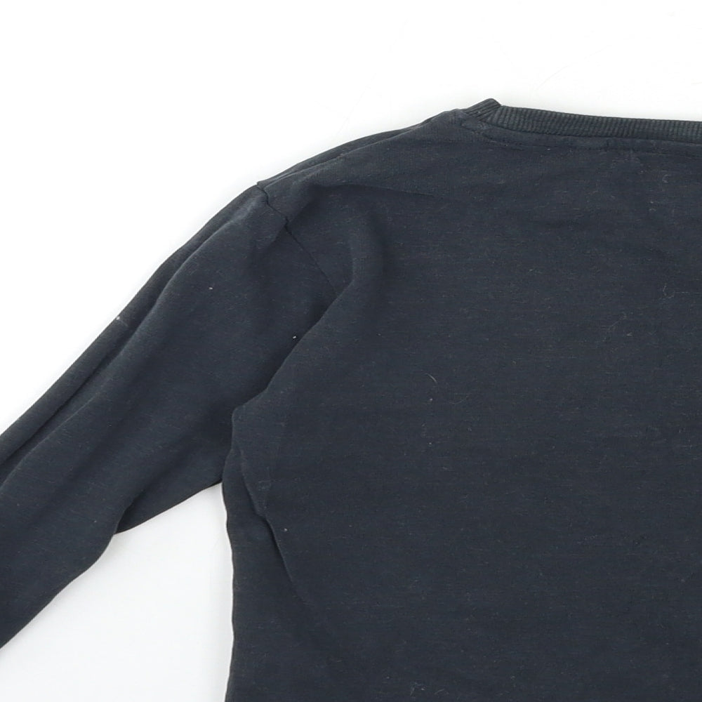 NEXT Girls Grey Pullover Sweatshirt Size 4 Years