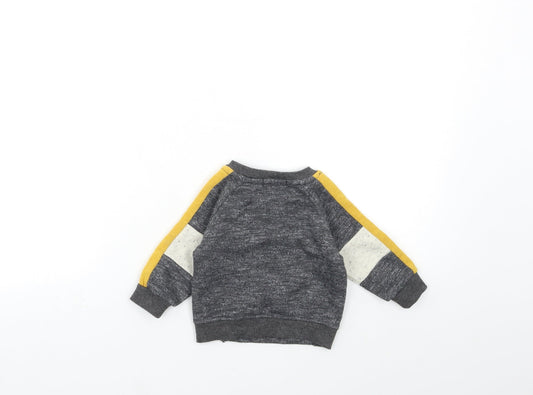 Primark Baby Grey Pullover Jumper Size 3-6 Months