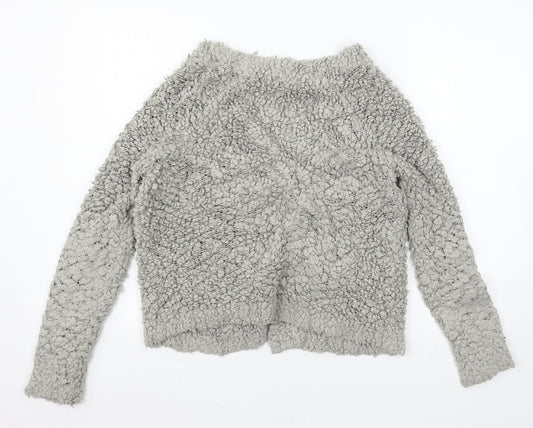 NEXT Womens Grey Knit Cardigan Jumper Size S