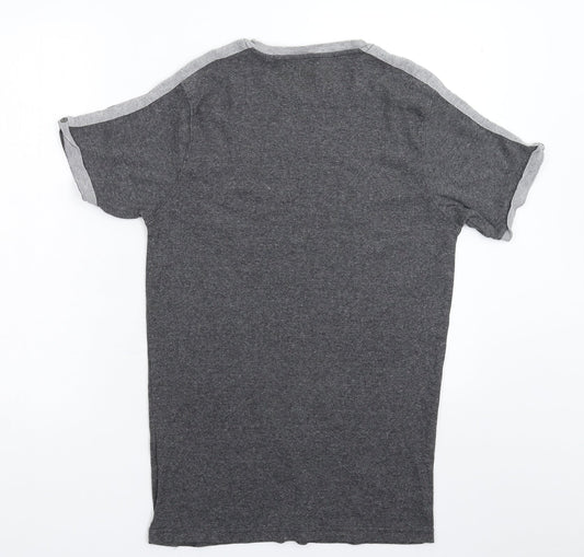 T-Traxx Womens Grey Basic T-Shirt Size L