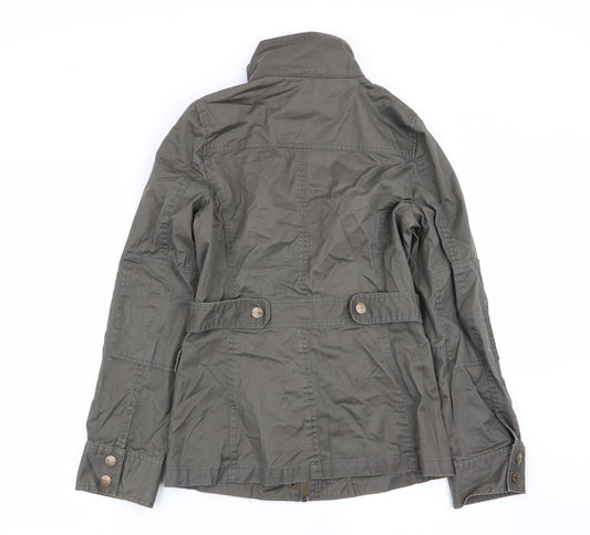 denim and co Womens Green Jacket Coat Size 8