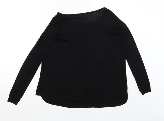 H&M Womens Black Pullover Jumper Size XS
