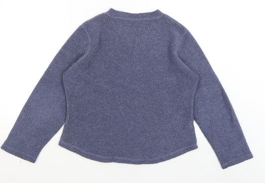 NL Active Womens Blue Pullover Jumper Size L