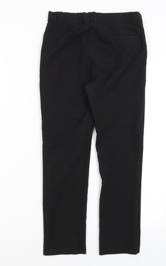 F&F Boys Black Dress Pants Trousers Size 9-10 Years