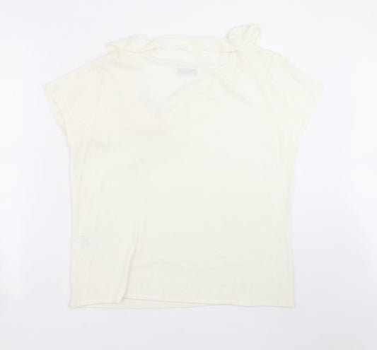 Alex & CO Womens Ivory Knit Pullover Jumper Size 20