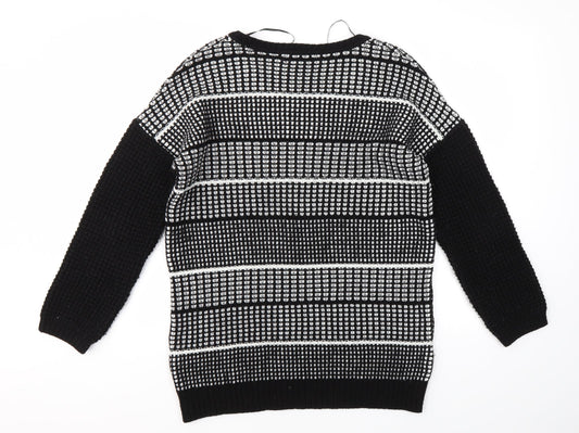 Matalan Womens Multicoloured Argyle/Diamond Pullover Jumper Size 10