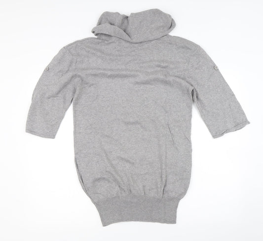 Blend She Womens Grey Pullover Jumper Size M