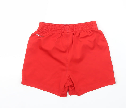 Warrior Boys Red Sweat Shorts Size 2 Years - LFC