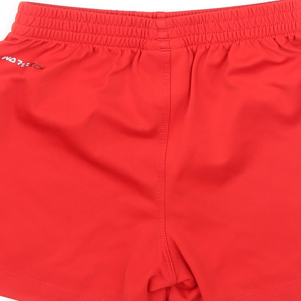Warrior Boys Red Sweat Shorts Size 2 Years - LFC