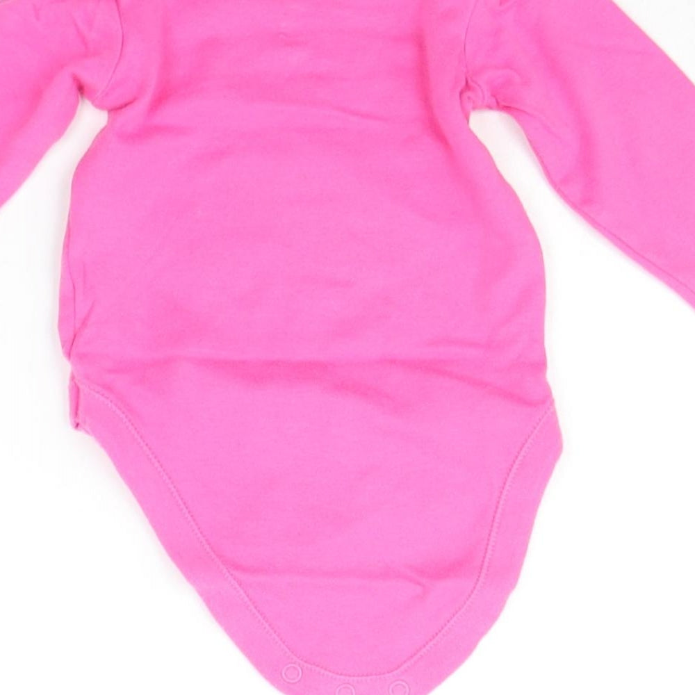 George Baby Pink Babygrow One-Piece Size 9-12 Months