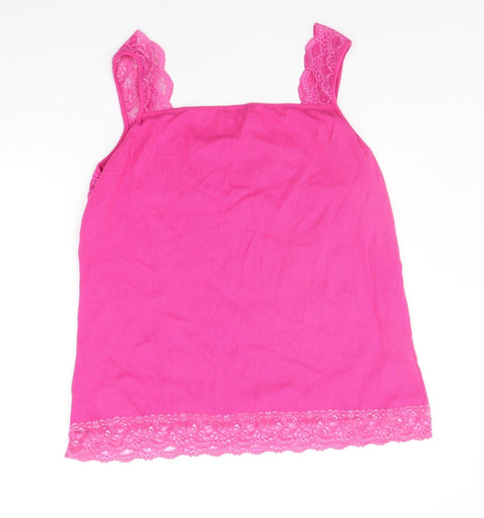Damart Womens Pink Basic Tank Size XL