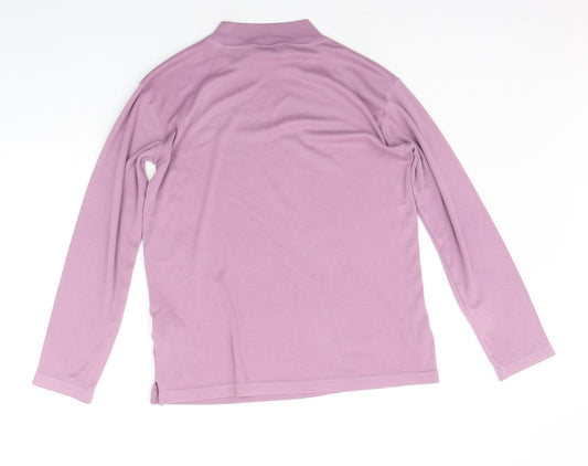 Preworn Womens Purple Pullover Jumper Size S