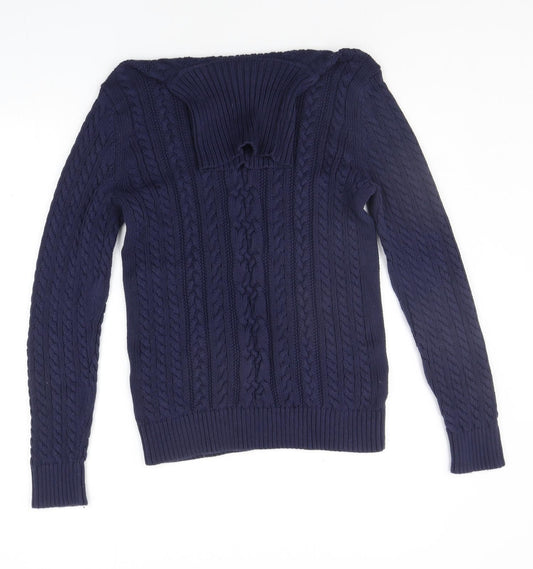 Amazon Womens Blue Pullover Jumper Size S
