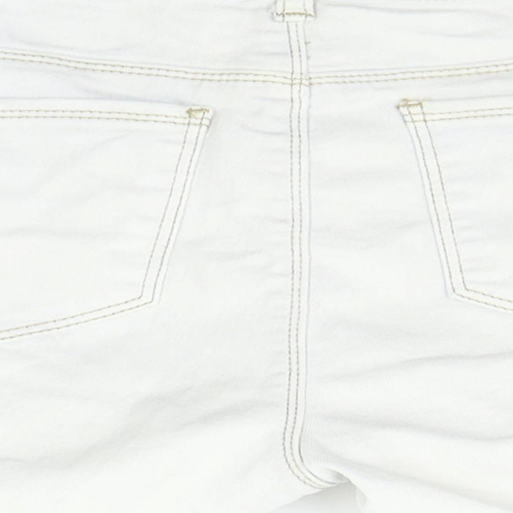 Denim CO Womens Grey Chino Shorts Size 8
