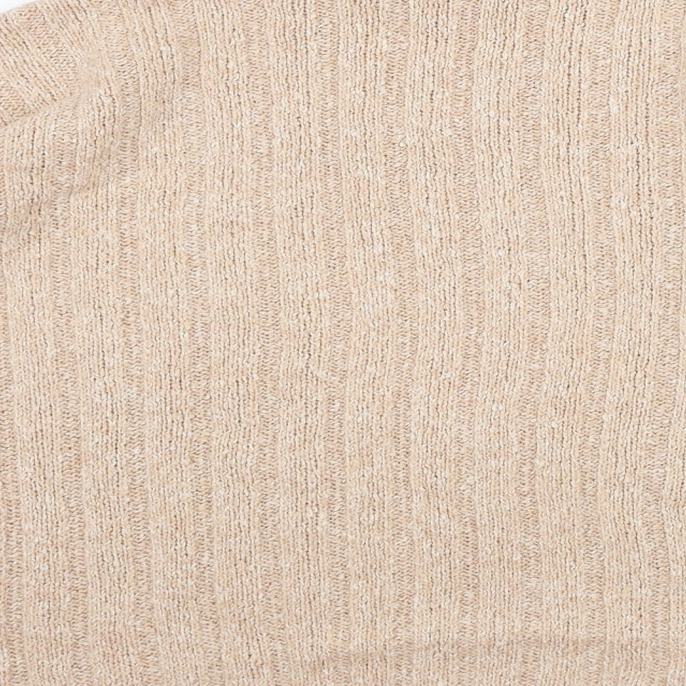 Marks and Spencer Womens Beige Pullover Jumper Size 10