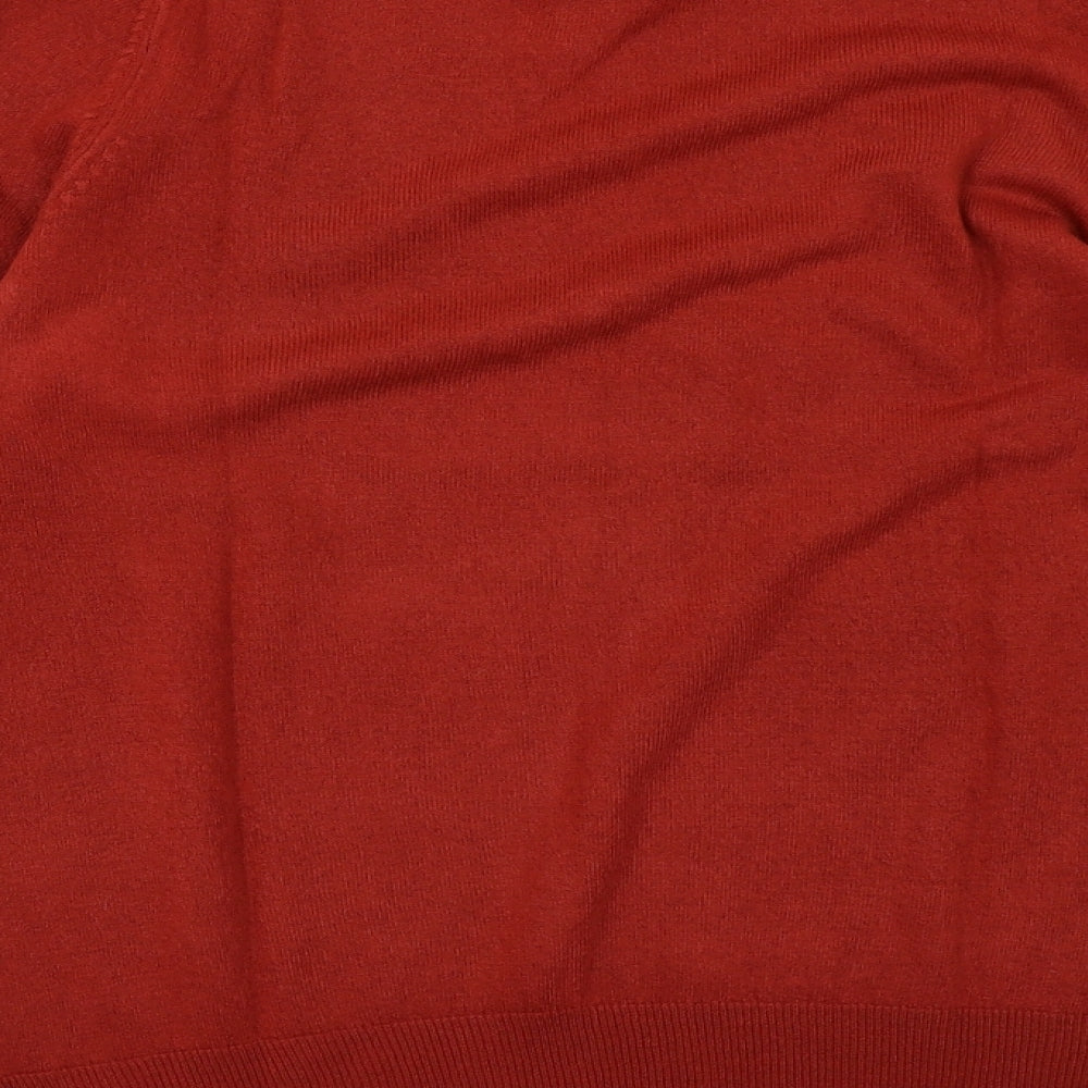 Marks and Spencer Womens Orange Pullover Sweatshirt Size 10