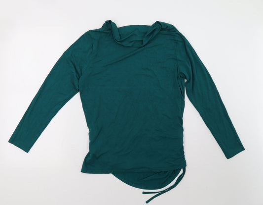 Bonita Womens Green Pullover Sweatshirt Size M