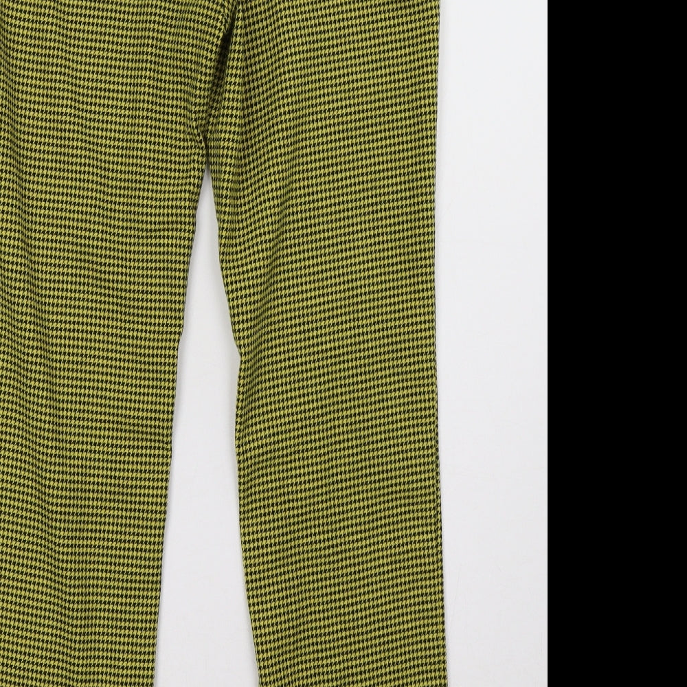 Preworn Womens Yellow Trousers Size 8 L28 in