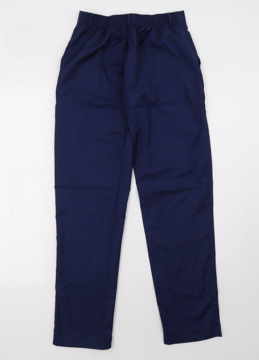 VivaKi Womens Blue Trousers Size 12 L31 in