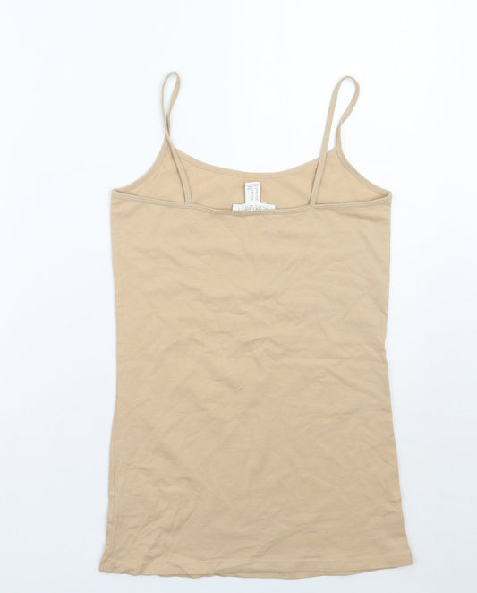 Forever21 Womens Beige Basic Tank Size M