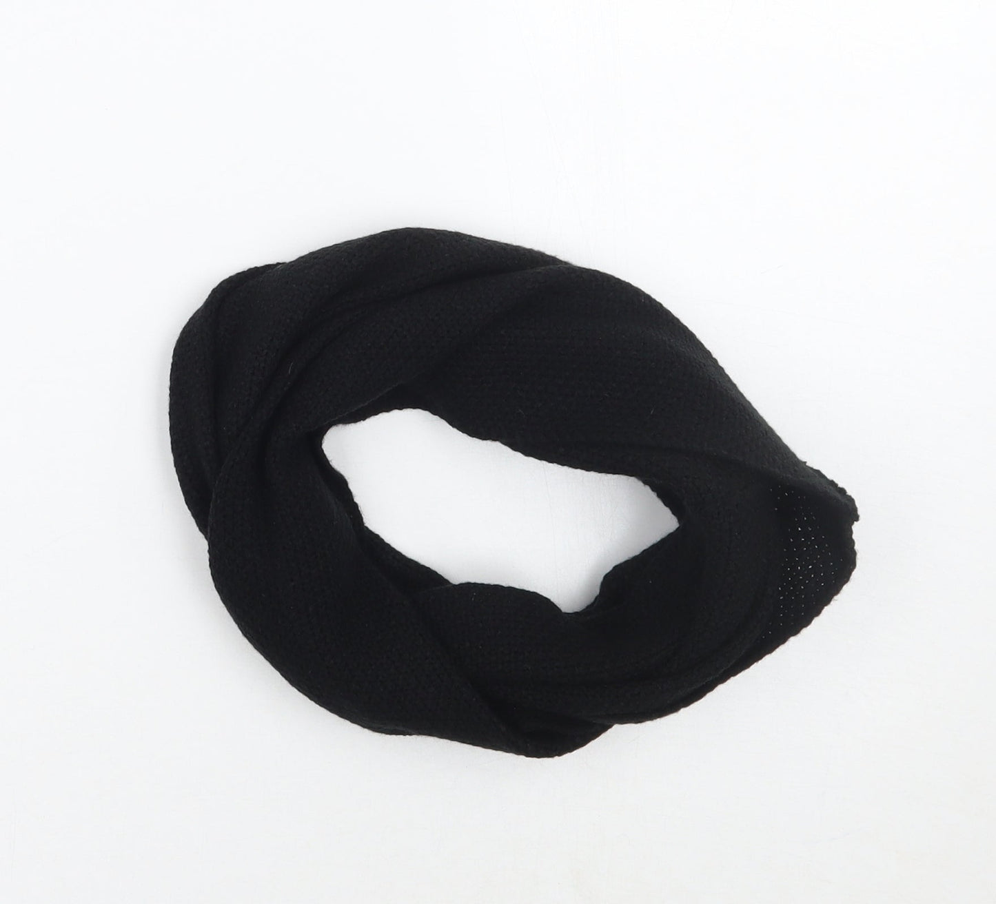 Preworn Womens Black Scarf