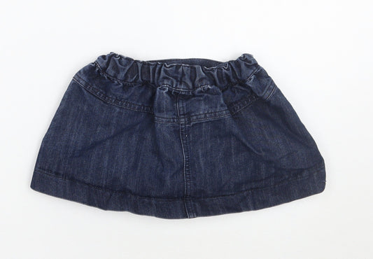 NEXT Girls Blue A-Line Skirt Size 2 Years