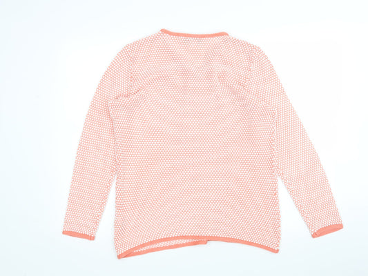 Collection L Womens Multicoloured Polka Dot Pullover Jumper Size 16