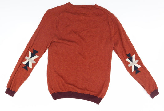 Scotch & Soda Mens Brown Pullover Jumper