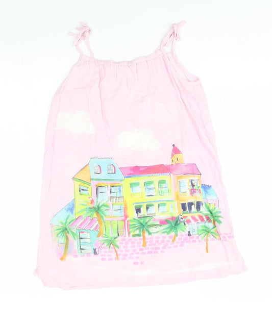 NEXT Girls Pink Camisole Blouse Size 8 Years - hotel