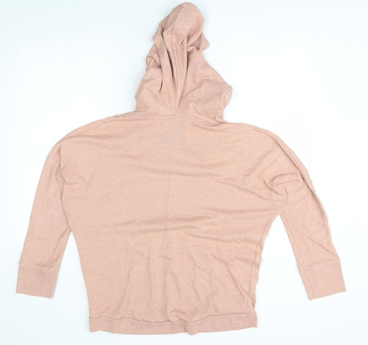 NEXT Womens Pink Pullover Hoodie Size 10