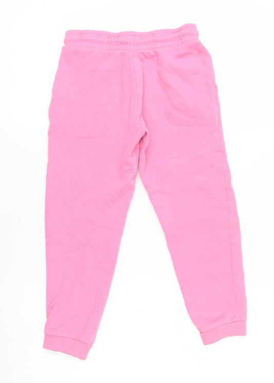 NEXT Girls Pink Jogger Trousers Size 8 Years