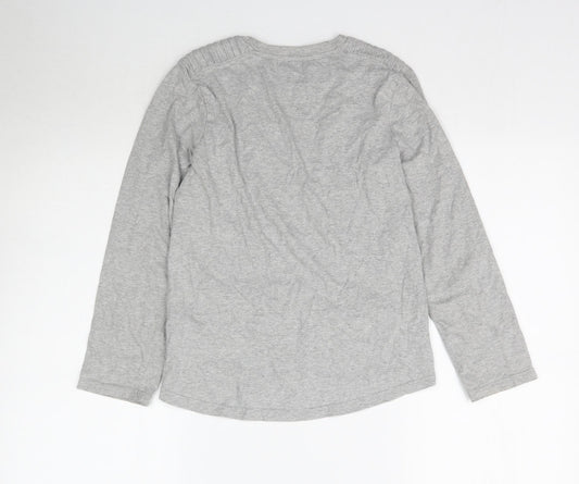 Nutmeg Boys Grey Basic T-Shirt Size 10-11 Years