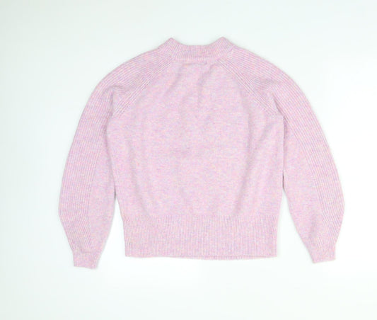 M&S Womens Multicoloured Pullover Sweatshirt Size S